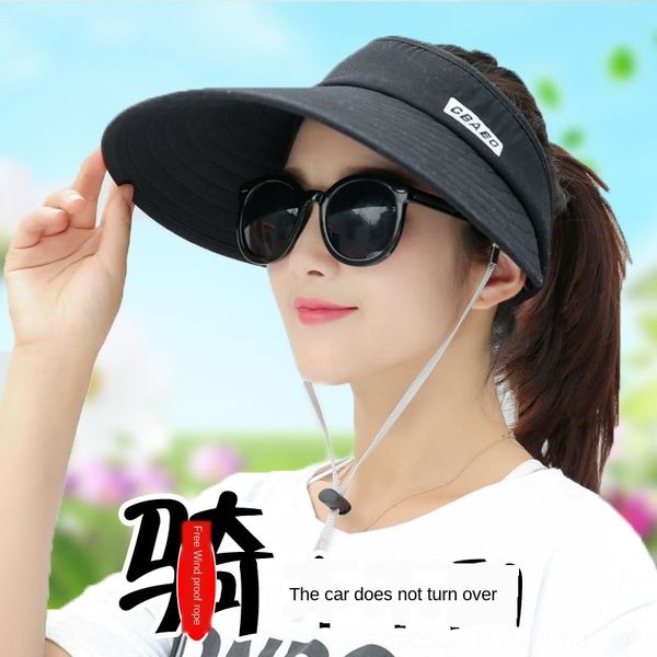 

big edge beach korean style fashionable women's sun hat waterproof outdoor sun hat, Blue;gray
