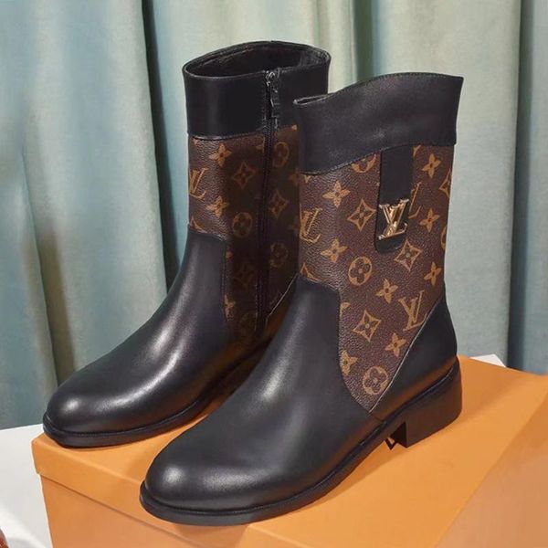 

2021 fashion shoes womens motorcycle western cowboy boots leather short cossacks high heels cowgirl booties ankle botas l866 luxury shoes