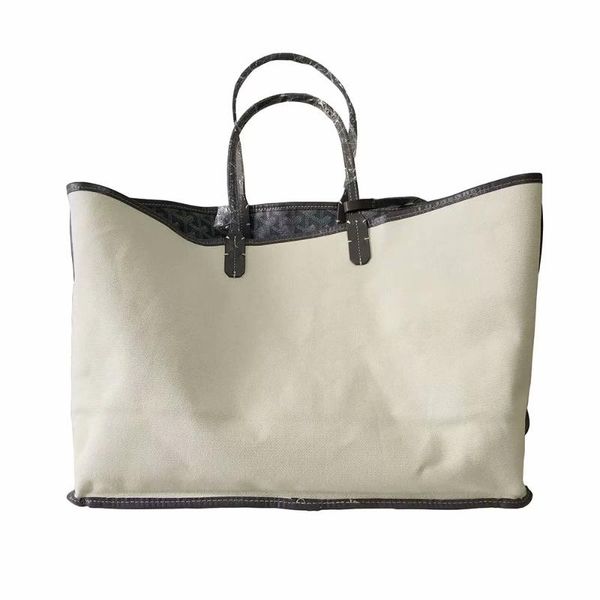 

women fashion pu/canvas double sided big capacity handbag shipping shoulder tote bag set