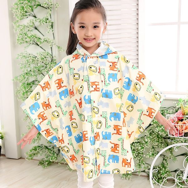 

bunqs new korean style baby cute children windproof waterproof raincoat poncho new korean style baby cloak cute children windproof waterproo, Red;brown