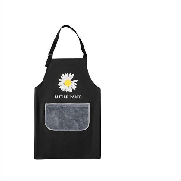 

2020 selling five color optional home edition whole body small daisy apron removable wash towel waterproof apron