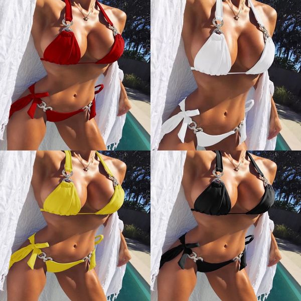 

women bikini set summer fashion tie-dye print graffiti push-up swimsuit beachwear padded swimwear bathing suit bikini biquinis#515, White;black