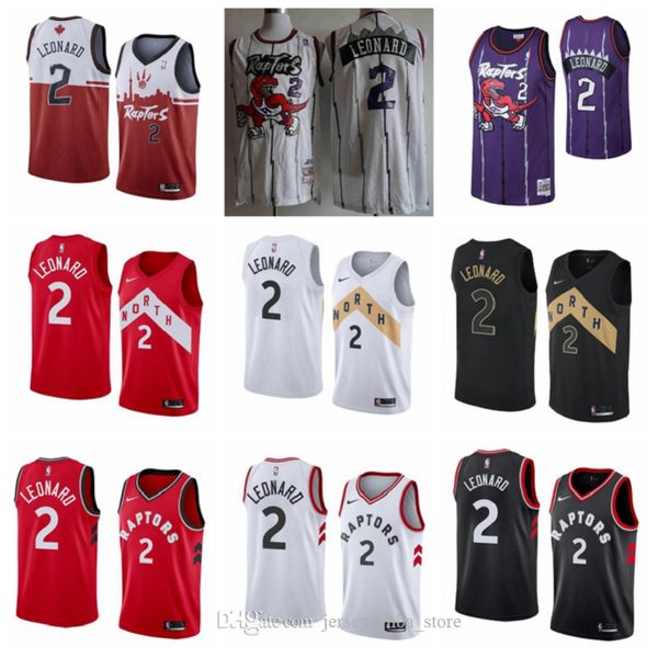 

men youth toronto raptors kawhi leonard 2 fanatics branded white 2018-19 city swingman basketball jersey 07, Black;red
