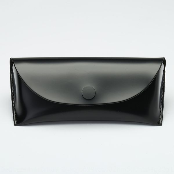 

ручной кожаный чехол вс случай моды творческие очки коробка мягкая сумка солнцезащитные очки коробка, Blue