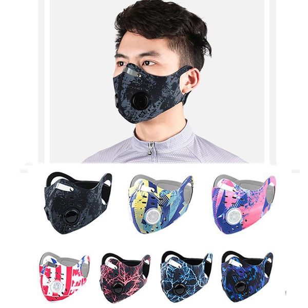 

cycling face mask outdoor sports training mask windproof dust proof pm2.5 anti-pollution running activated carbon filter washable xhlight ol