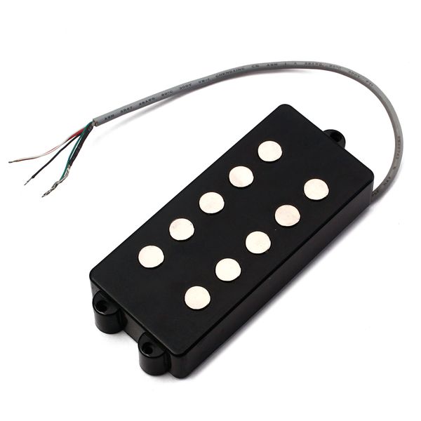 

metal 5 string double coils pickup for electric bass parts