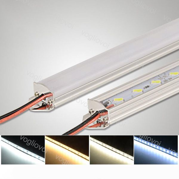 

led bar lights 18w dc12v smd5730 strip 1m 45 bean angle u aluminium for cupboard display cabinet with milky transparent cover dhl