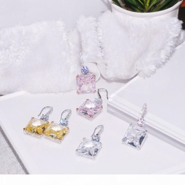 

t diamond casual fashion explosions earings earrings for women sterling silver bohemia piercing, Golden;silver