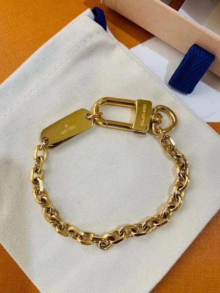 

new minimalist style with bag buckle personality bracelet fashion wild neutral bracelet, Golden;silver