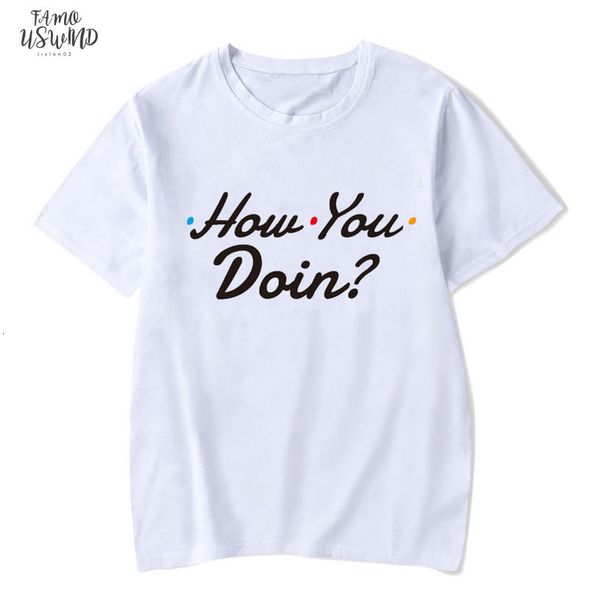 

friends tv show women tshirts with prints casual fashion print eat like joey like rachel t shirt women cotton summer cute, White