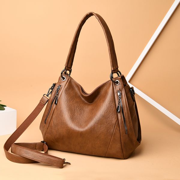 

dropshipping luxury handbags women genuine sheepskin casual hand bags big capacity shoulder bag large ladies shopping handbags