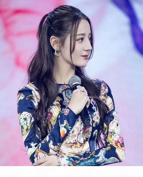 

women's jewelry 2019 fashion classic on the new elegant meteor rice word asymmetrical earrings, Golden;silver