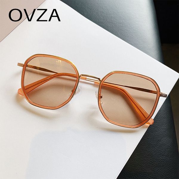 

ovza rectangle designer sunglasses women 2020 fashion men eyeglasses durable s4087, White;black