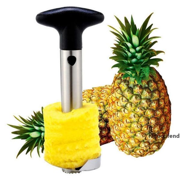 

stainless steel pineapple peeler cutter slicer corer peel core tools fruit vegetable knife gadget kitchen spiralizer 30pcs