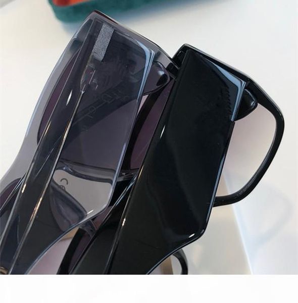 

0520 sunglasses for women designer special square summer style full frame uv protection mixed color come with case 0520s, White;black