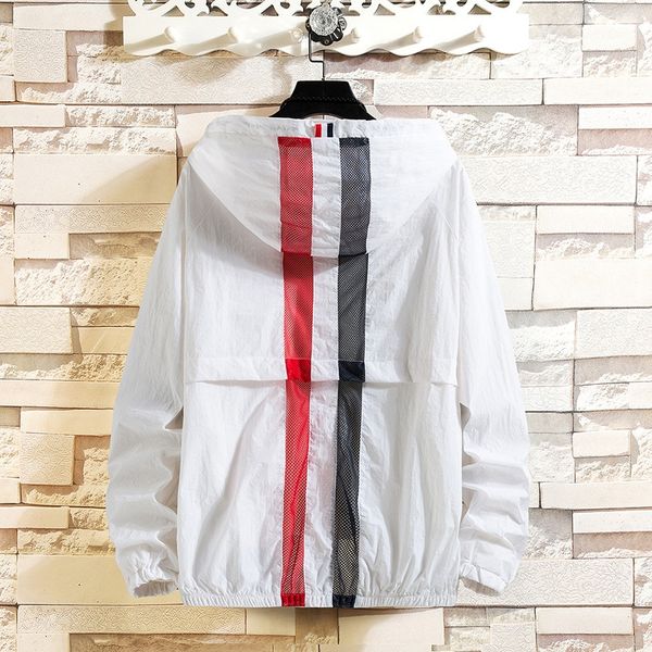 

clothes leather sunscreen clothes men's jacket jacket hooded thin skin clothing sports couple wear sunscreen clothing 8837, Gray;blue