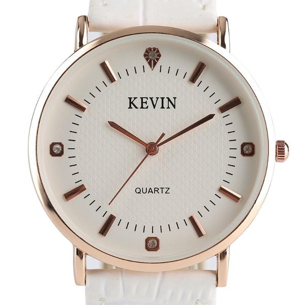 

modern watches kevin women watches crystal stainless steel&leather strap ladies sport quartz wrist watch relogio feminino gift, Slivery;brown
