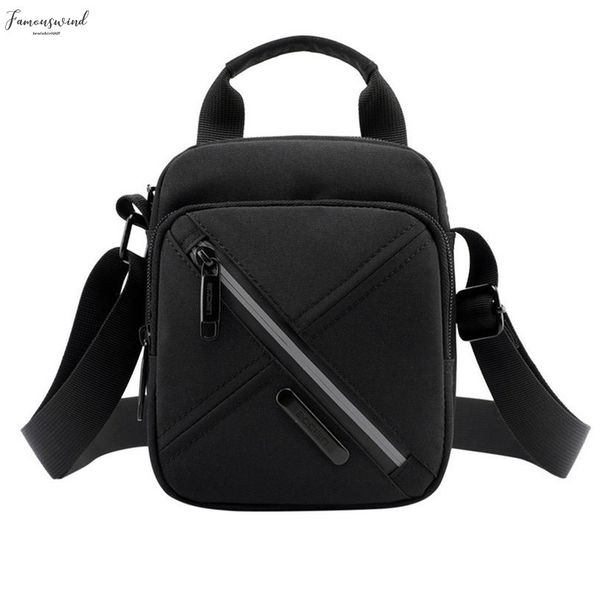 

men pu leather shoulder bag s fashion oxford mens solid color outdoor sports travel messenger bag business bag