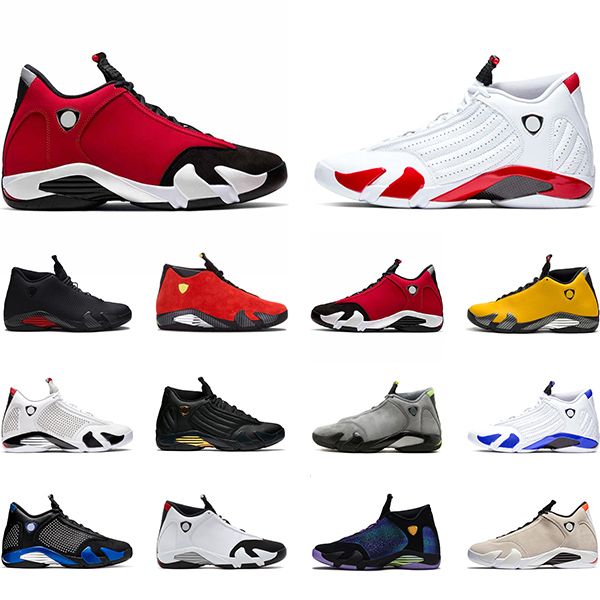 

2020 баскетбол обувь jumpman 14 14s gym red candy cane hyper royal desert sand black белый желтый мужские кроссовки кроссовки размер 40-47, White;red