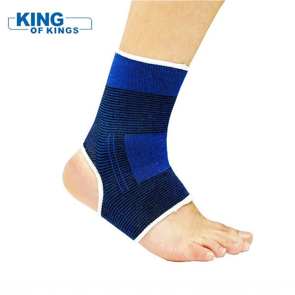 

knitted ankle warm protection basketball mountaineering cycling sports warm protective gear sports ankle protection, Blue;black