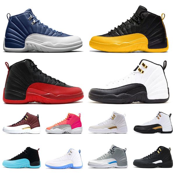 

indigo blue 12 12s men basketball shoes university gold taxi reverse flu game royal winterized gamma blue sports sneakers mens trainers