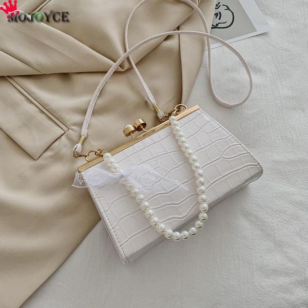 

fashion solid color women handbag female pearl pu underarm shoulder tote bag popular simple female daily bag