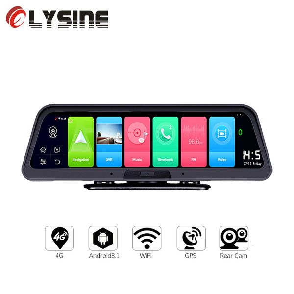 

car dvr dvrs 4g gps wifi adas stream mirror multimedia player navigation dash cam video registrar drive recorder with reverse camera