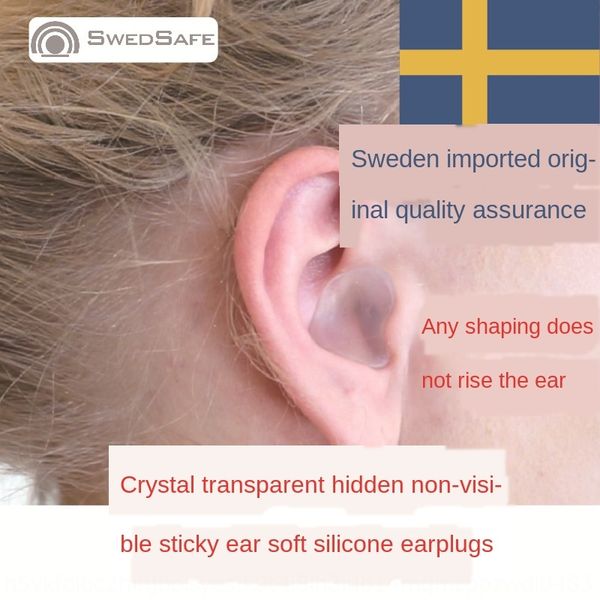 

jldlv swedish men's and women's sleep noise prevention snoring noise reduction silica gel silica gel swedsafe silicone shaped soun