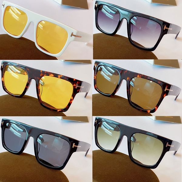 

male designer sunglasses 0711 fashion classic square full frame uv protection lens popular summer style with original box, White;black