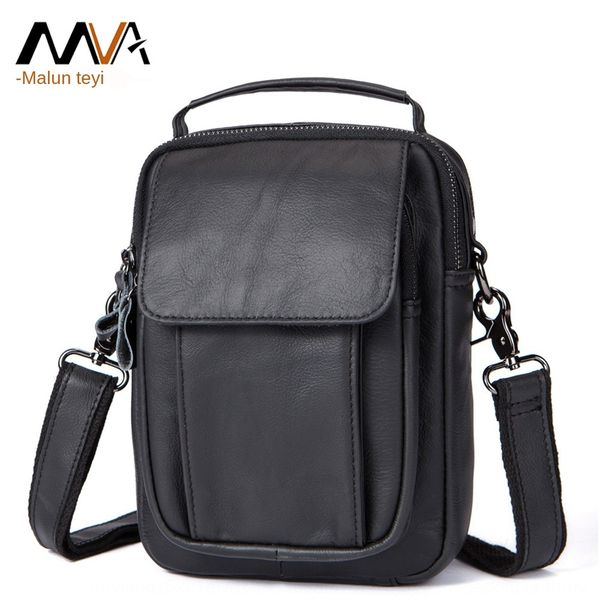 

special sale multi-functional genuine leather single shoulder shoulder diagonal bag casual men's vertical hand bag 7910