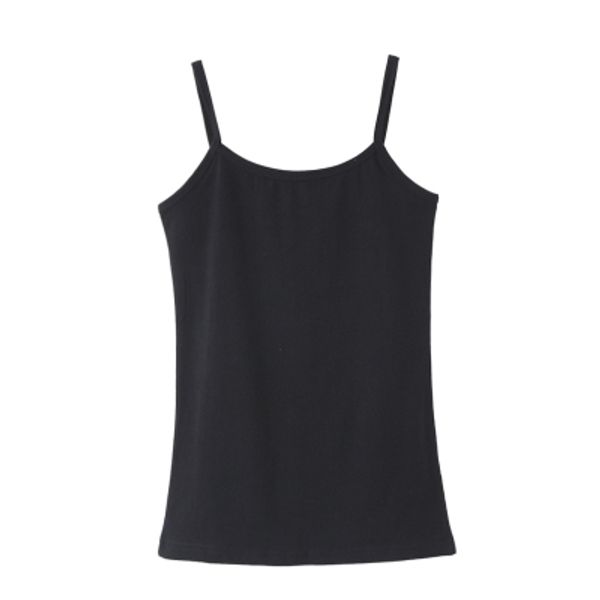 

pure cotton knitted backing condole belt vest spring, summer, vest, brief paragraph small vest sleeveless 005, Black;white