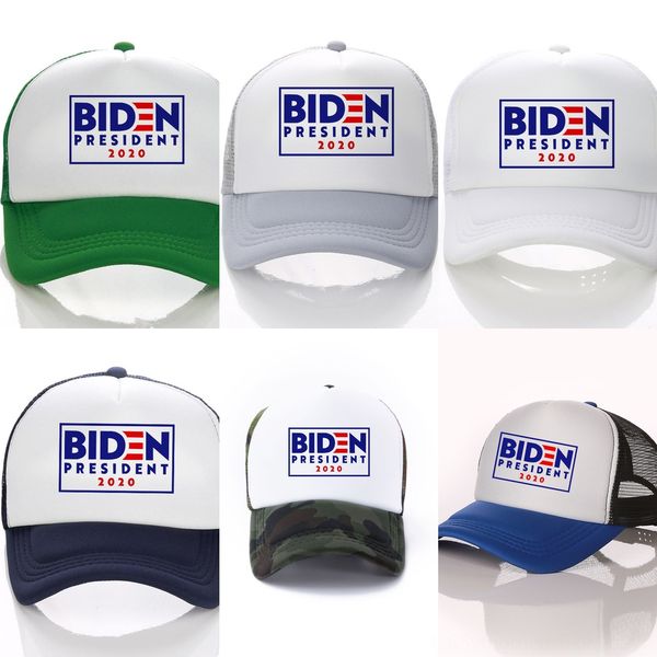 

0gjii joe biden baseball mesh 2020 ameria ljja4137 president election patchwork cap men women trucker hats adjustable hat outdoor trucker ca, Blue;gray