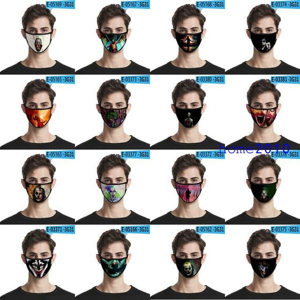 

joker 3d printing designer face mask children face mask costumes for halloween cosplay 3d printed masks joker 3d better trendy joker printin