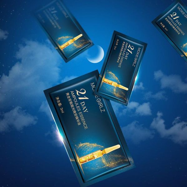 

3ml x 21pcs ampoules essence natural health tender essence hydrating serum repair pore bulkiness wholesale lot