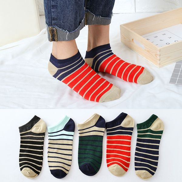 

pure striped new and boat breathable non-slip summer pure striped new men's socks socks and boat breathable non-slip men's summer, Black