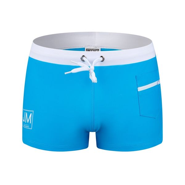 

jockmail men's swimsuit swim beach swim flat-angled underwear low waist, fast dry breathable big yard.pocket surf shorts