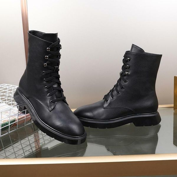 

2020u autumn new retro british wind martin boots women, fashion thick with the boots, the original box delivery, size: 36-40