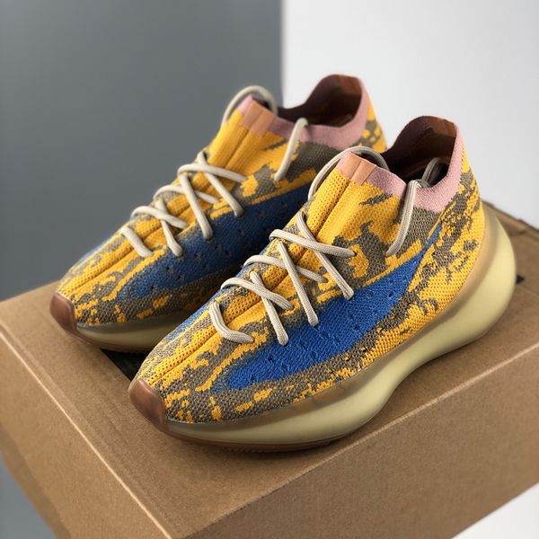 

2020 новый kanye west 380 чужеродных mist azure синий овсяные 3m reflective v3 мужские кроссовки женские кроссовки спортивные кроссовки разм