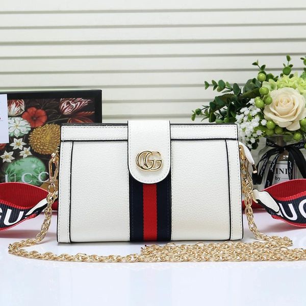 

new arrival women bag leather zipper shoulder bags luxury design chain crossbody bag clutches handbag lady messenger bags drop ship