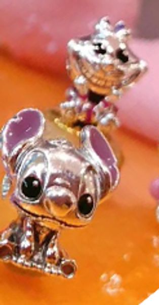 

925 мини-мышь sterling silver miqi плутона cat finding nemo далматинец патч стежка эмаль шарм babies collection
