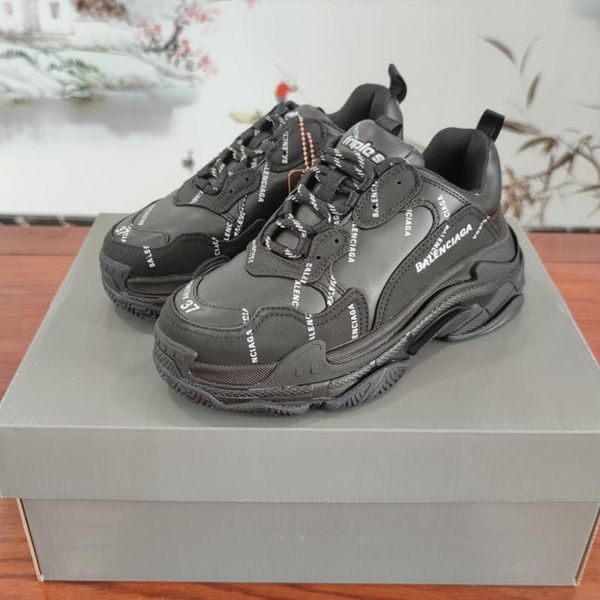 

387designer to create casual and comfortable all-match sports shoes, travel shoes outsole non-slip design with original box delivery, Black