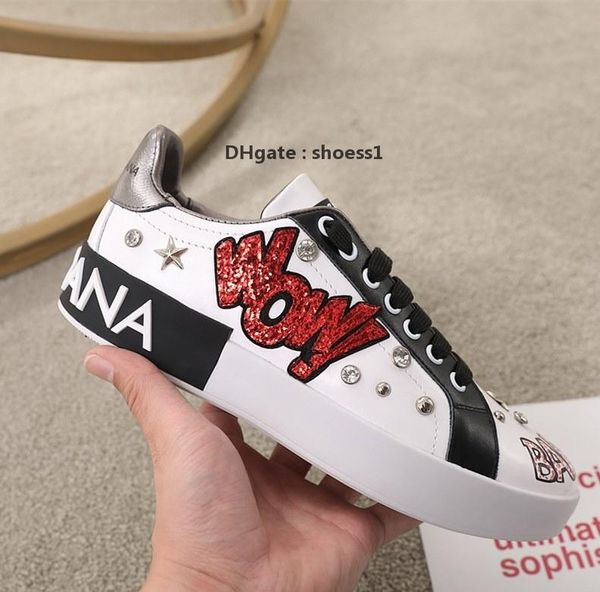 

2021-2020u new men and women exquisite hand -painted lace -up casual sports shoes ,high -quality fashion wild couple party shoes ,size :35, Black