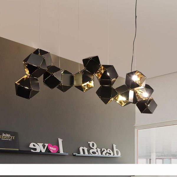 

modern metal creative pendant light for living room dining room circular design hanging lamps home decoration lighting fixtures
