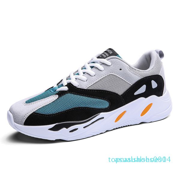 

урожай папа мужчины обувь 2020 kanye west мода mesh light дышащий мужчины повседневная tenis обувь мужчин кроссовки zapatos hombre c14, Black
