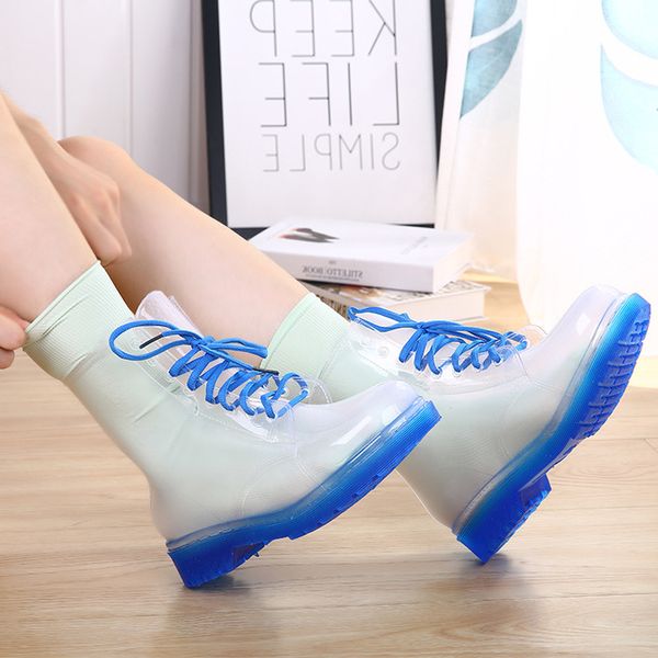 

transparent rain boots women non-slip rain shoes women new sneakers 2020 fashion waterproof shoes water