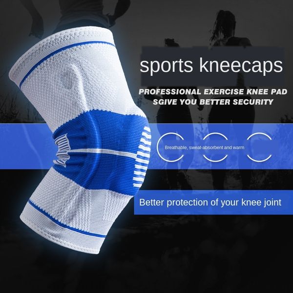 

aubvz group buying sports knee pads men's and women's basketball basketball protection squat outdoor running mountaineering fitnes, Black;gray