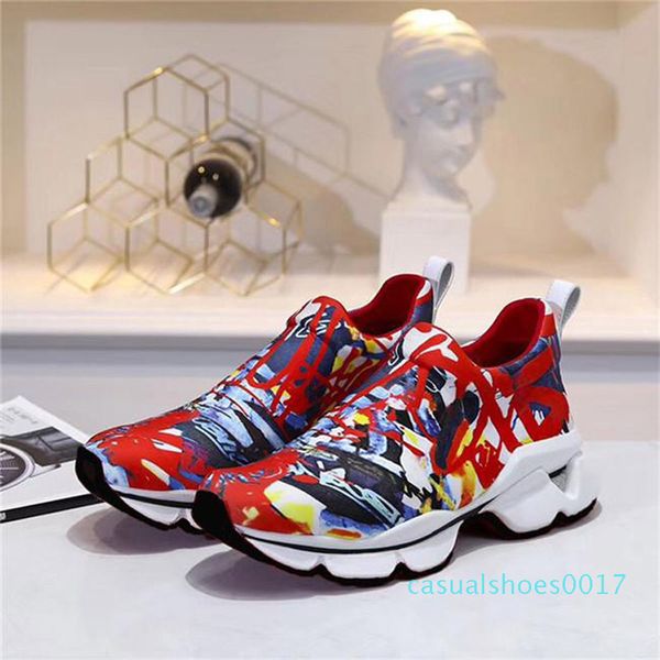 

fashion red is bottom men women designer casual spikes rhinestone shoes dress party walking shoes sneakers chaussures flat shoes c17, Black