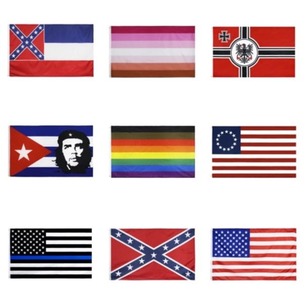 

joe biden flag 90*150cm 14 styles polyester american presidential election garden banner flags usa donald trump flags 120pcs ooa8048#967