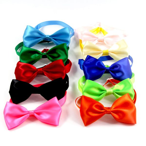 

pet dog bow tie single flower bowknot adjustable collar ties pets accessories color belt plastic buckle all seasons 1 22xd b2