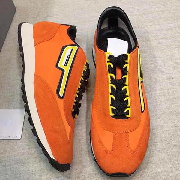 

fashion classic suede and nylon sneakers mens shoes outdoor walking shoes low plus size casual men shoes chunky sneakers fast delivery, Black